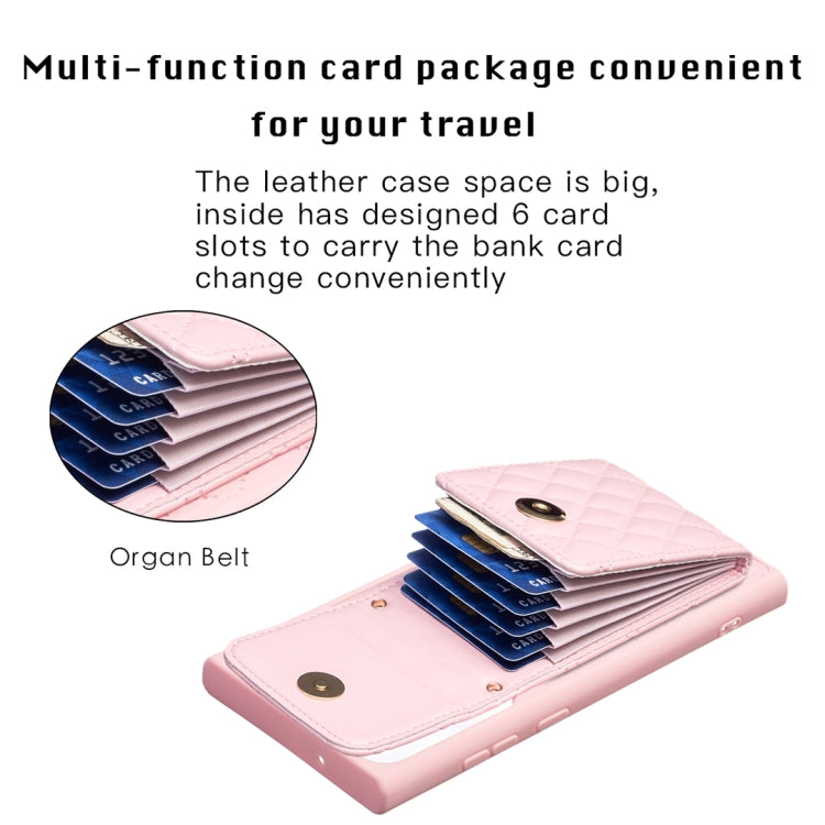 For Samsung Galaxy S23 Ultra 5G Vertical Wallet Rhombic Leather Phone Case