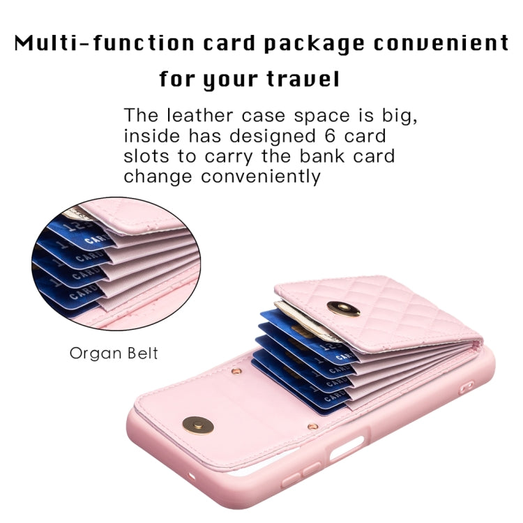 For Samsung Galaxy A13 4G Vertical Wallet Rhombic Leather Phone Case