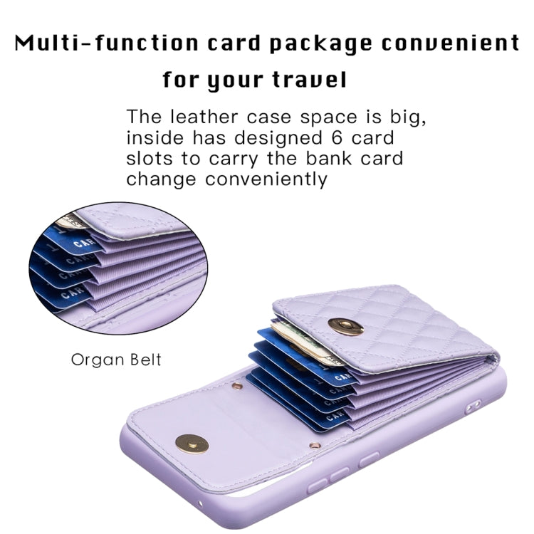 For Samsung Galaxy A53 5G Vertical Wallet Rhombic Leather Phone Case