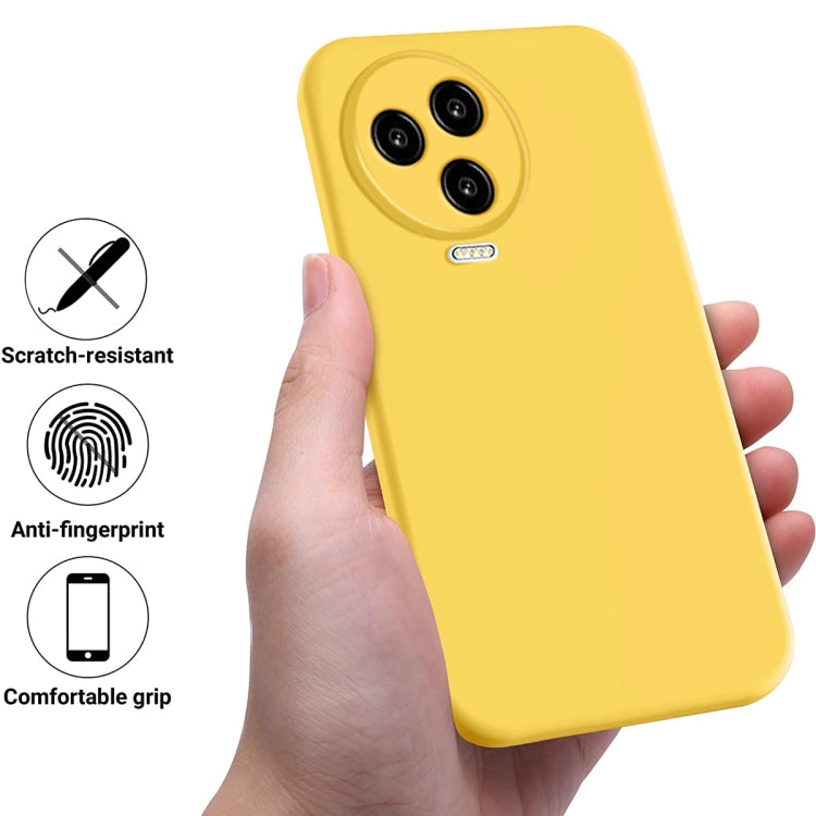 For Infinix Note 12 Pro 4G / Note 12 2023 Pure Color Liquid Silicone Shockproof Phone Case