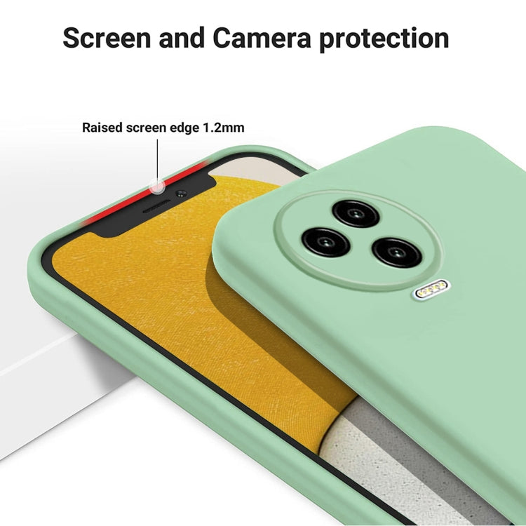 For Infinix Note 12 Pro 4G / Note 12 2023 Pure Color Liquid Silicone Shockproof Phone Case