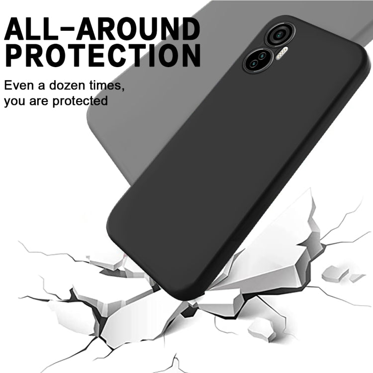 For Itel S18 Pro Pure Color Liquid Silicone Shockproof Phone Case