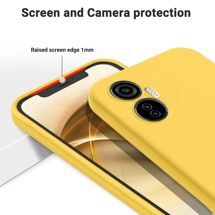 For Itel S18 Pro Pure Color Liquid Silicone Shockproof Phone Case