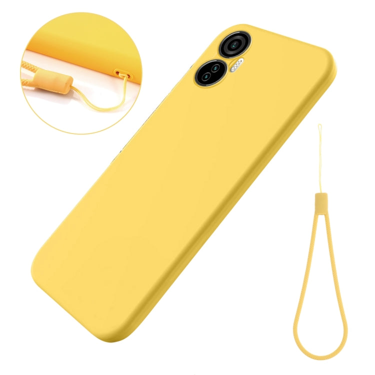 For Itel S18 Pro Pure Color Liquid Silicone Shockproof Phone Case