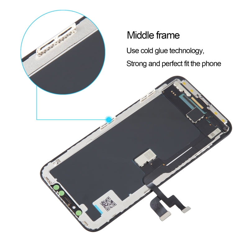 ALG Hard OLED LCD Screen For iPhone  X with Digitizer Full Assembly