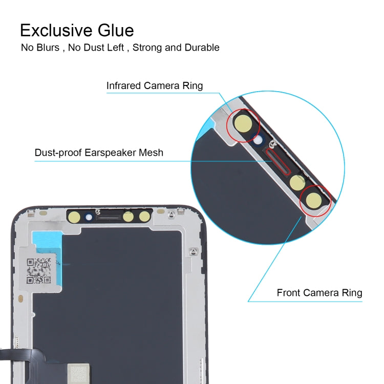 ALG Hard OLED LCD Screen For iPhone XS Max with Digitizer Full Assembly