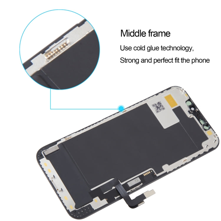 ALG Hard OLED LCD Screen For iPhone 12 Pro / 12 with Digitizer Full Assembly