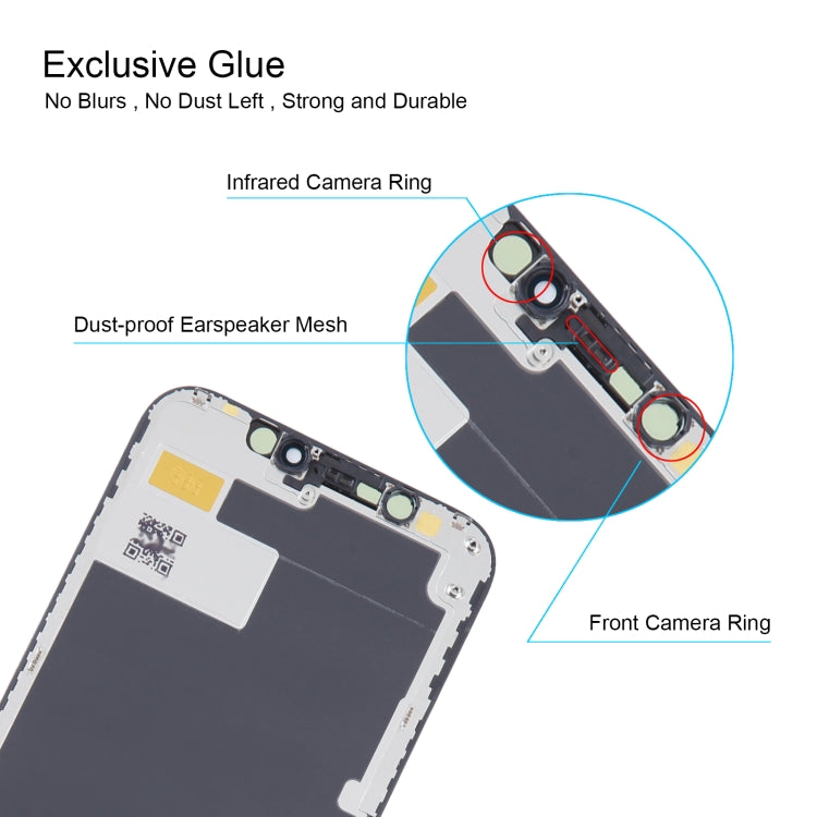 ALG Hard OLED LCD Screen For iPhone 12 Pro / 12 with Digitizer Full Assembly