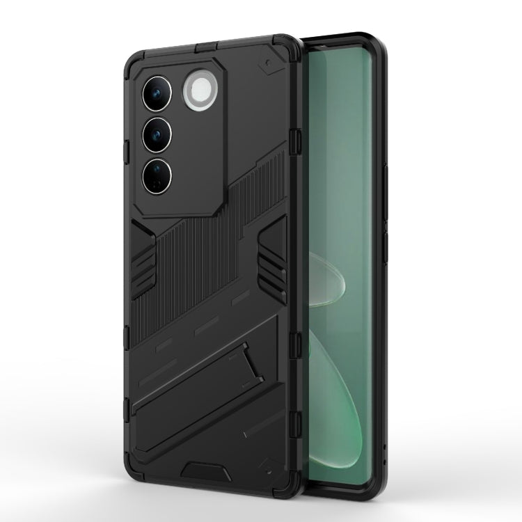 For vivo S16 Pro 5G Punk Armor 2 in 1 PC + TPU Shockproof Phone Case with Invisible Holder