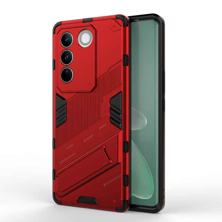For vivo S16 Pro 5G Punk Armor 2 in 1 PC + TPU Shockproof Phone Case with Invisible Holder