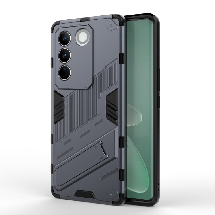 For vivo S16 Pro 5G Punk Armor 2 in 1 PC + TPU Shockproof Phone Case with Invisible Holder