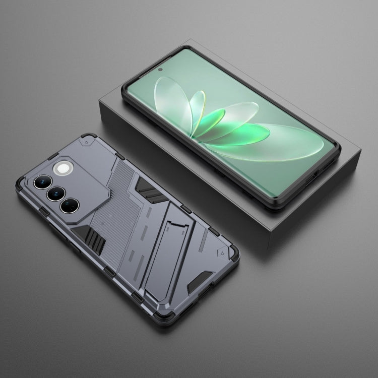 For vivo S16 Pro 5G Punk Armor 2 in 1 PC + TPU Shockproof Phone Case with Invisible Holder