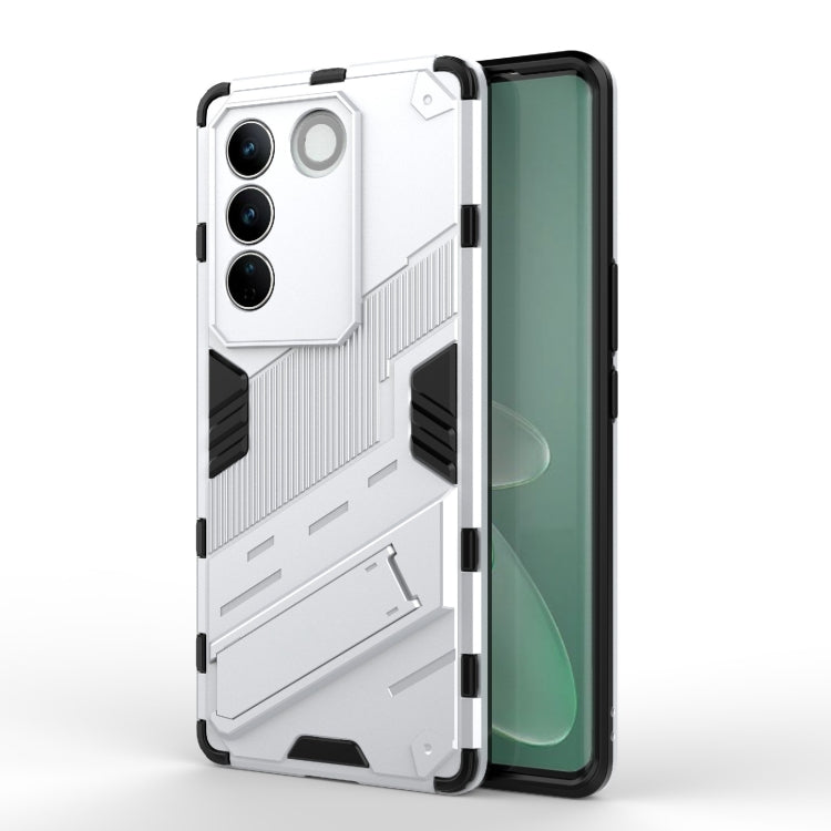 For vivo S16 Pro 5G Punk Armor 2 in 1 PC + TPU Shockproof Phone Case with Invisible Holder