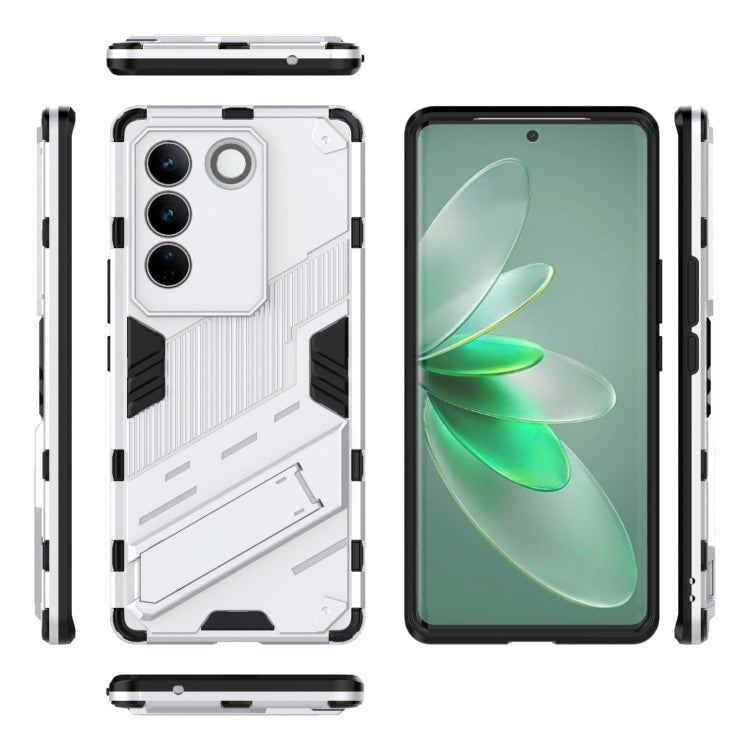 For vivo S16 Pro 5G Punk Armor 2 in 1 PC + TPU Shockproof Phone Case with Invisible Holder