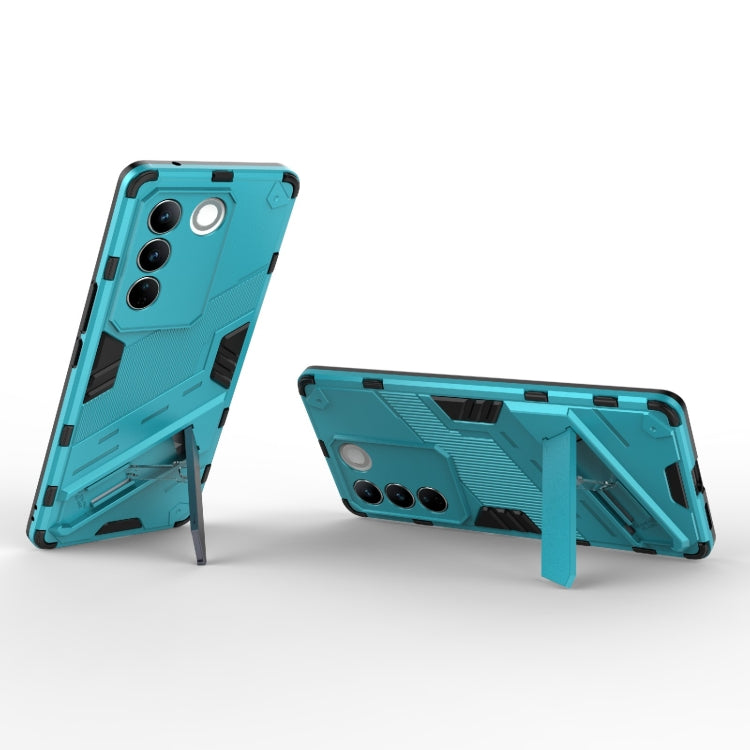 For vivo S16 Pro 5G Punk Armor 2 in 1 PC + TPU Shockproof Phone Case with Invisible Holder