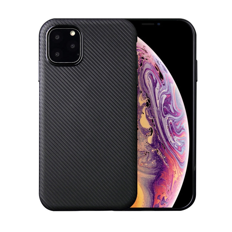 For iPhone 11 Carbon Fiber Texture Shockproof TPU Protective Case