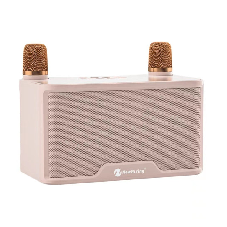 NewRixing NR8088 Wireless Microphone TWS Handheld Noise Reduction Smart Bluetooth Speaker