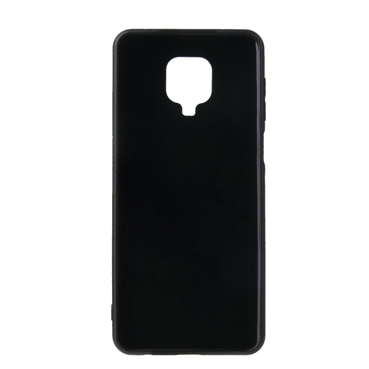 For Xiaomi Redmi Note 9 Pro Carbon Fiber Texture Shockproof TPU Protective Case