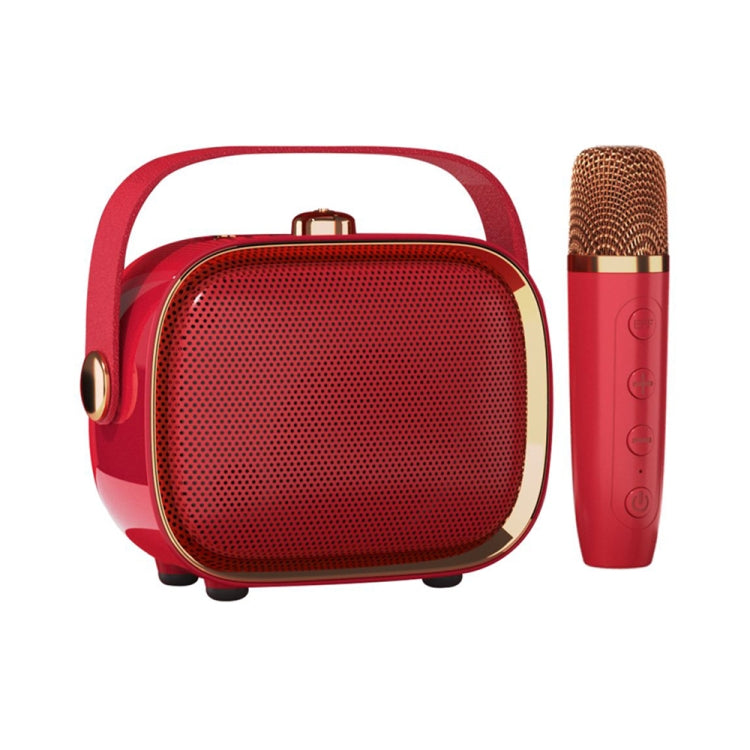 NewRixing NR138W Wireless Microphone TWS Handheld Noise Reduction Portable Smart Bluetooth Speaker