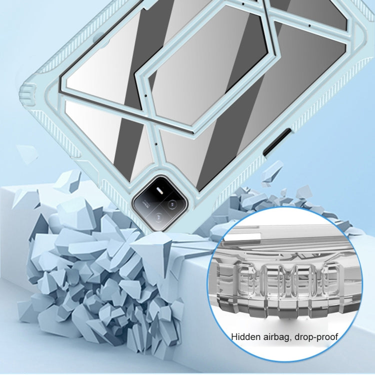 For Xiaomi Pad 6 / 6 Pro Magnetic Clear PC Shockproof TPU Tablet Case