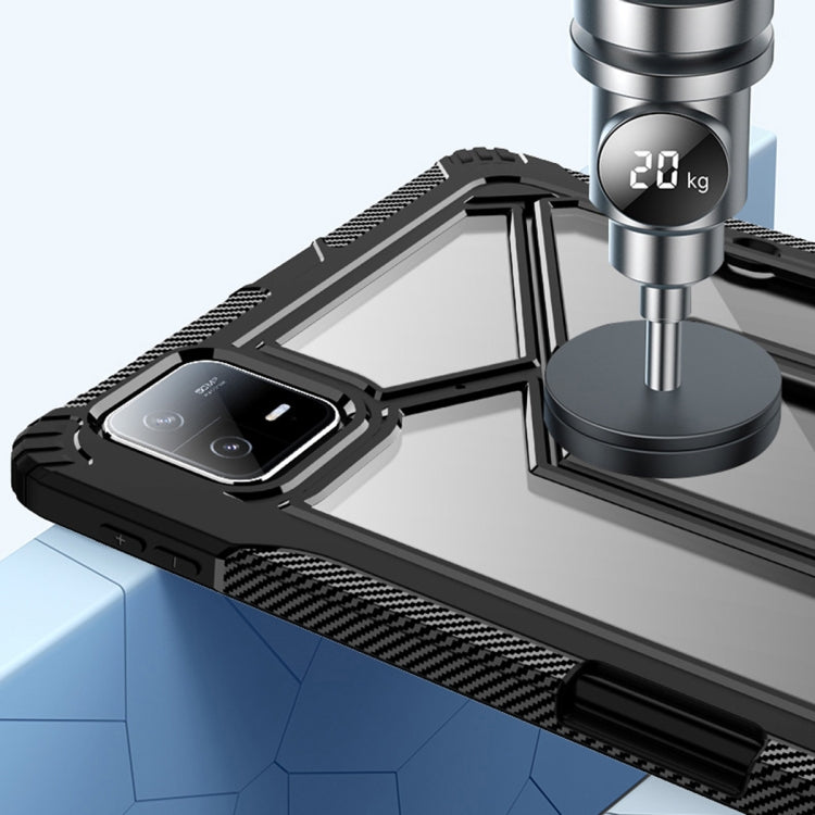 For Xiaomi Pad 6 / 6 Pro Magnetic Clear PC Shockproof TPU Tablet Case