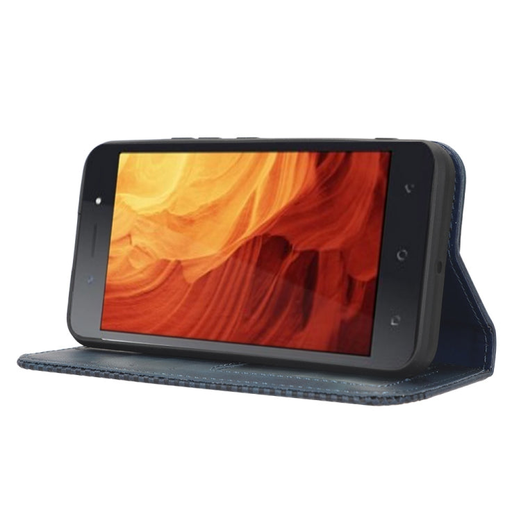 For Itel A18 Magnetic Buckle Retro Texture Leather Phone Case