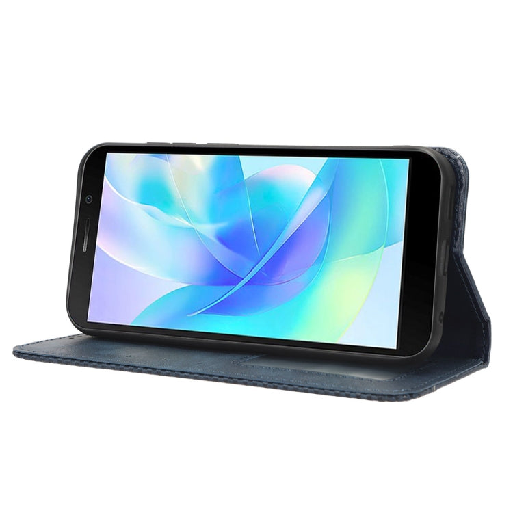 For Doogee X97 / X97 Pro Magnetic Buckle Retro Texture Leather Phone Case