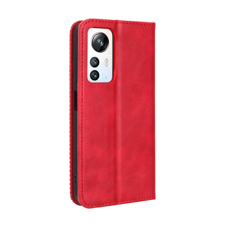 For Blackview A85 Magnetic Buckle Retro Texture Leather Phone Case