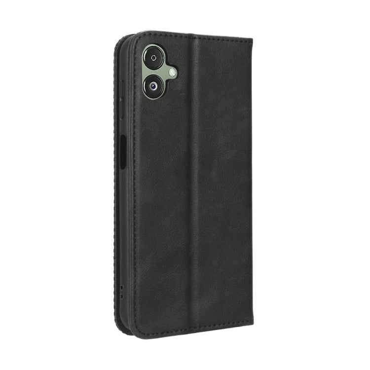 For Samsung Galaxy F14 Global Magnetic Buckle Retro Texture Leather Phone Case