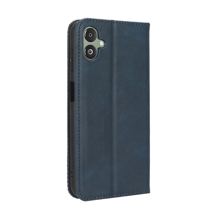 For Samsung Galaxy F14 Global Magnetic Buckle Retro Texture Leather Phone Case