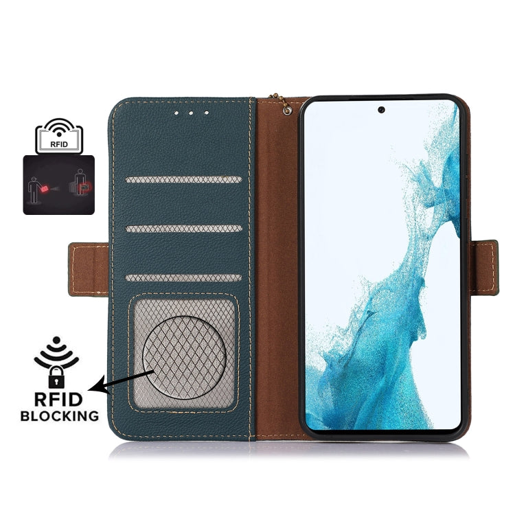 For Xiaomi Redmi K70 Pro Side-Magnetic TJ Genuine Leather RFID Phone Case