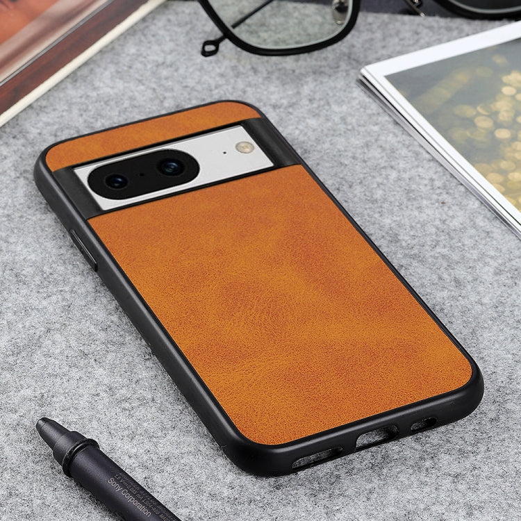 For Google Pixel 8 Two-color Calf Texture Shockproof Phone Case