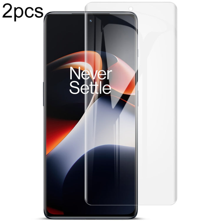 For OnePlus Ace 2 / 11R 5G 2pcs imak Curved Full Screen Hydrogel Film Protector