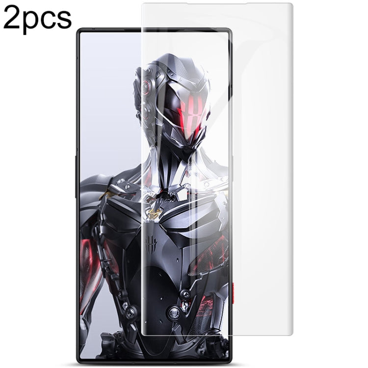 For ZTE nubia Red Magic 8 Pro / 8 Pro+ 2pcs imak Curved Full Screen Hydrogel Film Protector