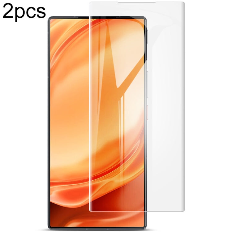 For ZTE nubia Z50 Ultra 5G 2pcs imak Curved Full Screen Hydrogel Film Protector