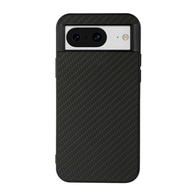 For Google Pixel 8 Carbon Fiber Texture PU Phone Case