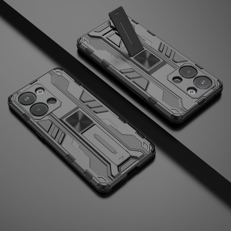 For OPPO Reno9 / Reno9 Pro 5G Supersonic Holder PC Soft TPU Phone Case