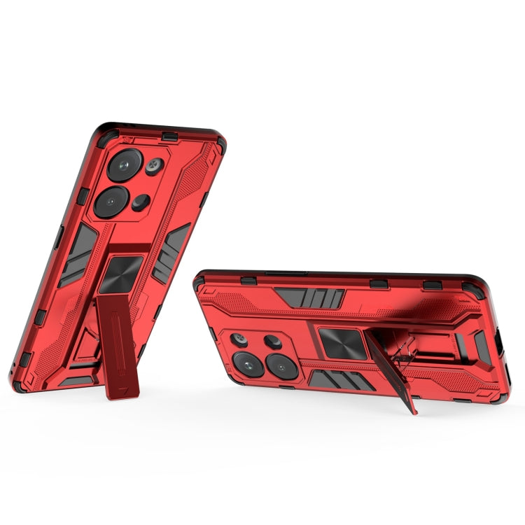 For OPPO Reno9 / Reno9 Pro 5G Supersonic Holder PC Soft TPU Phone Case