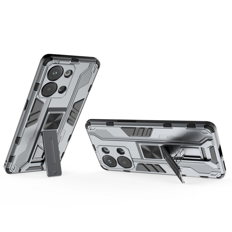 For OPPO Reno9 / Reno9 Pro 5G Supersonic Holder PC Soft TPU Phone Case