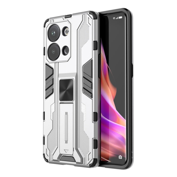 For OPPO Reno9 / Reno9 Pro 5G Supersonic Holder PC Soft TPU Phone Case