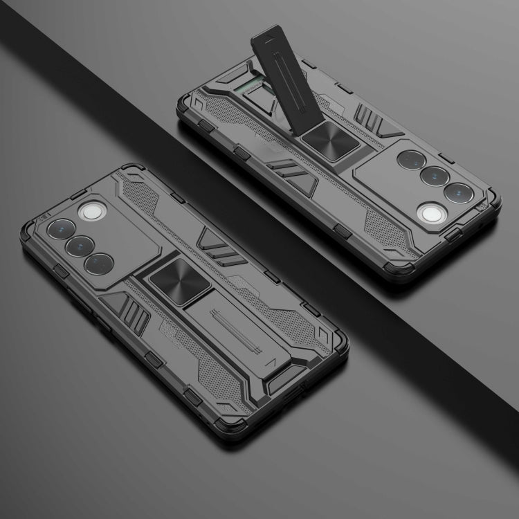 For vivo S16 / S16 Pro Supersonic Holder PC Soft TPU Phone Case