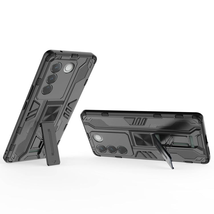 For vivo S16 / S16 Pro Supersonic Holder PC Soft TPU Phone Case