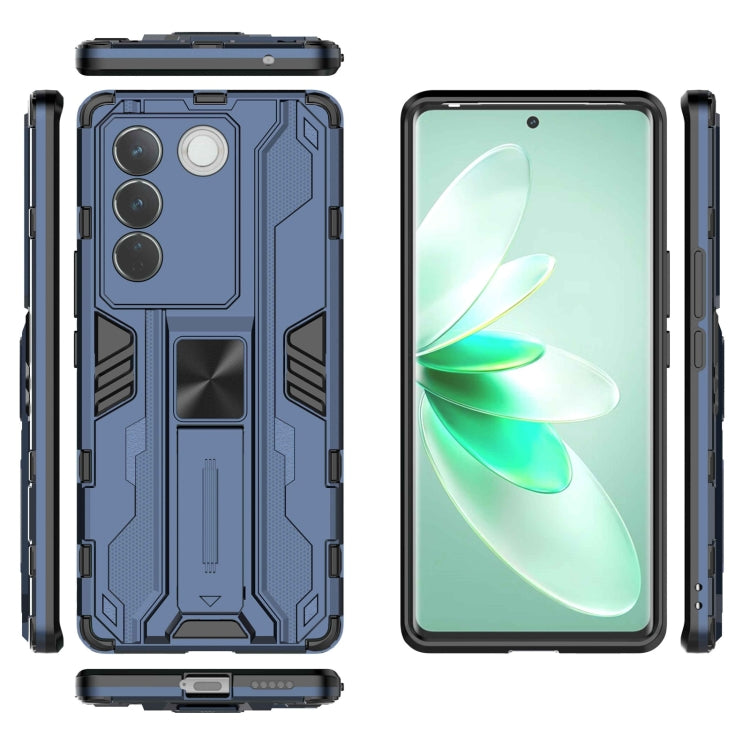 For vivo S16 / S16 Pro Supersonic Holder PC Soft TPU Phone Case