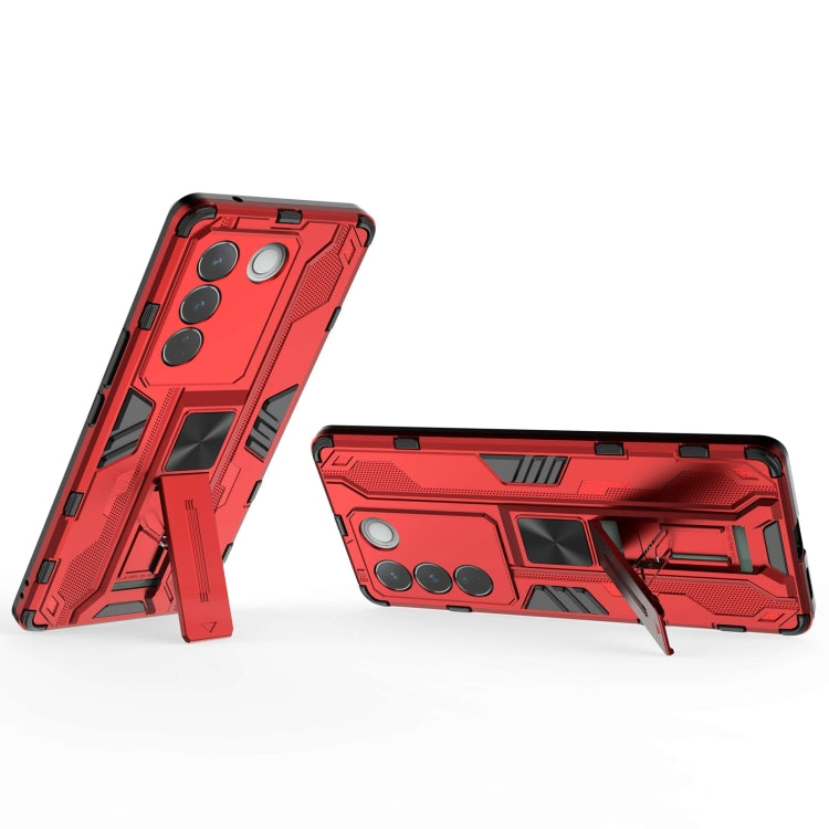 For vivo S16 / S16 Pro Supersonic Holder PC Soft TPU Phone Case