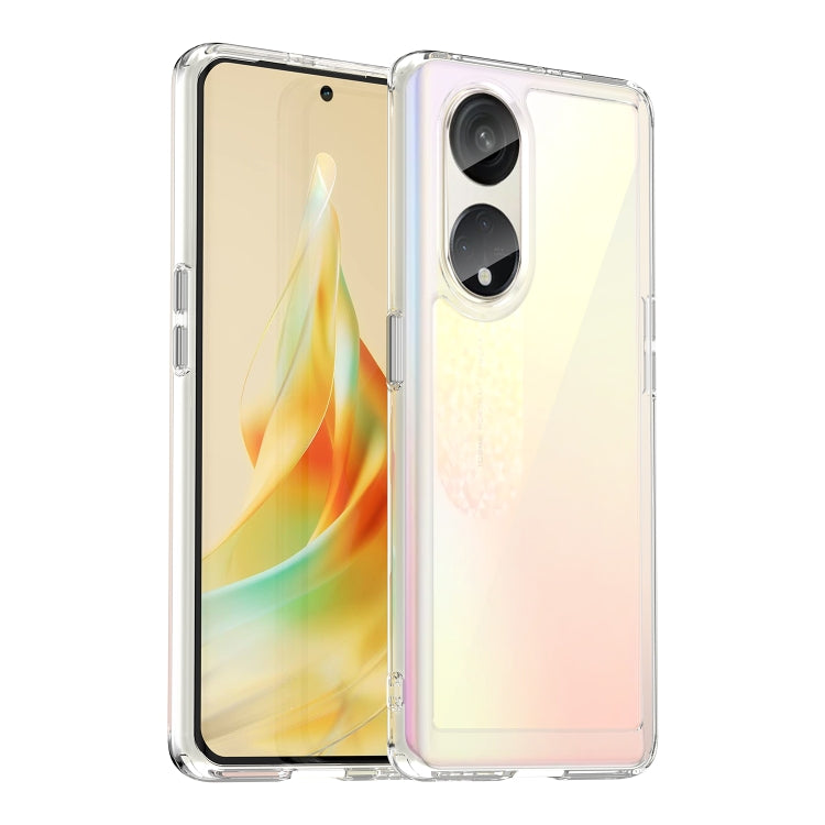 For OPPO A1 Pro 5G Colorful Series Acrylic + TPU Phone Case