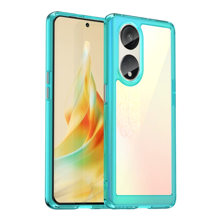 For OPPO A1 Pro 5G Colorful Series Acrylic + TPU Phone Case