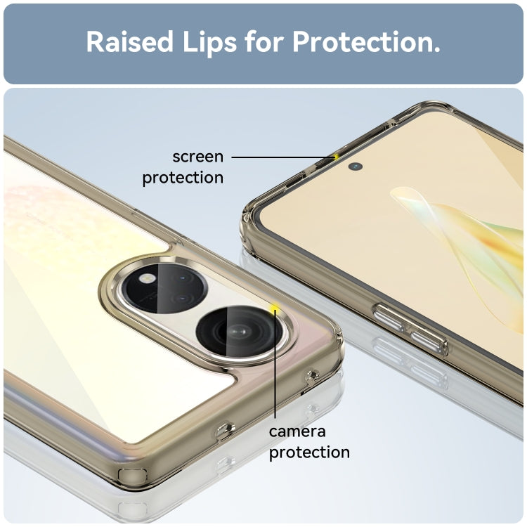 For OPPO A1 Pro 5G Colorful Series Acrylic + TPU Phone Case