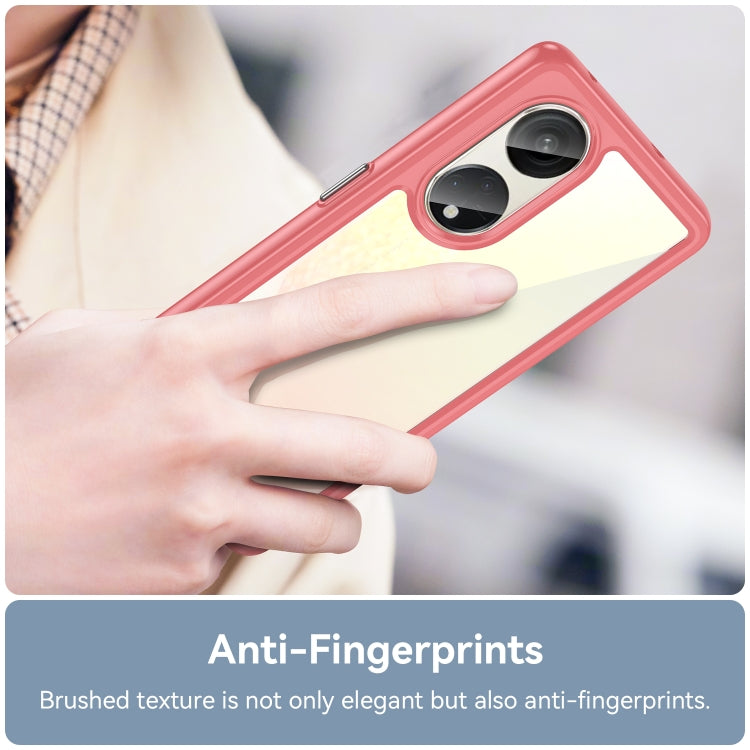 For OPPO A1 Pro 5G Colorful Series Acrylic + TPU Phone Case