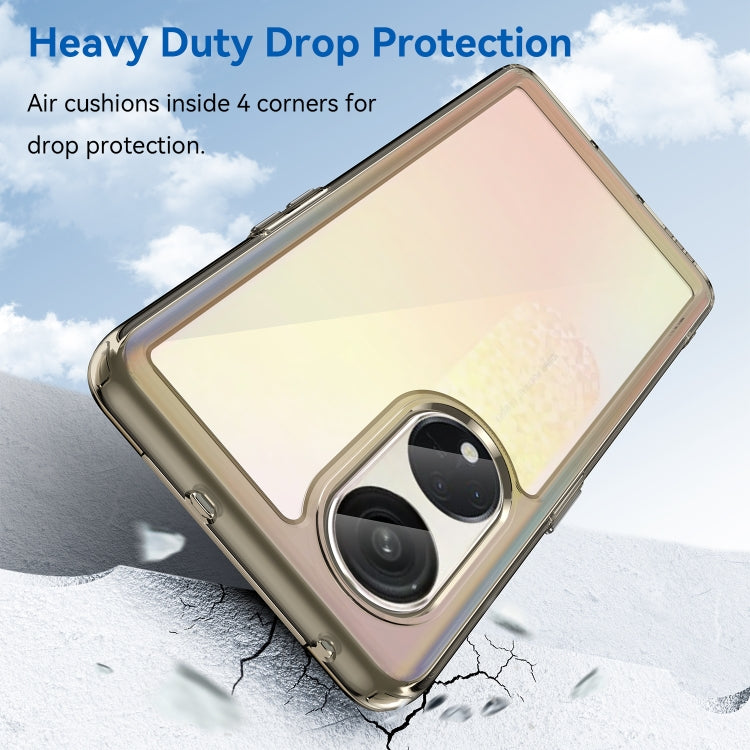 For OPPO Reno8 T 5G Colorful Series Acrylic + TPU Phone Case