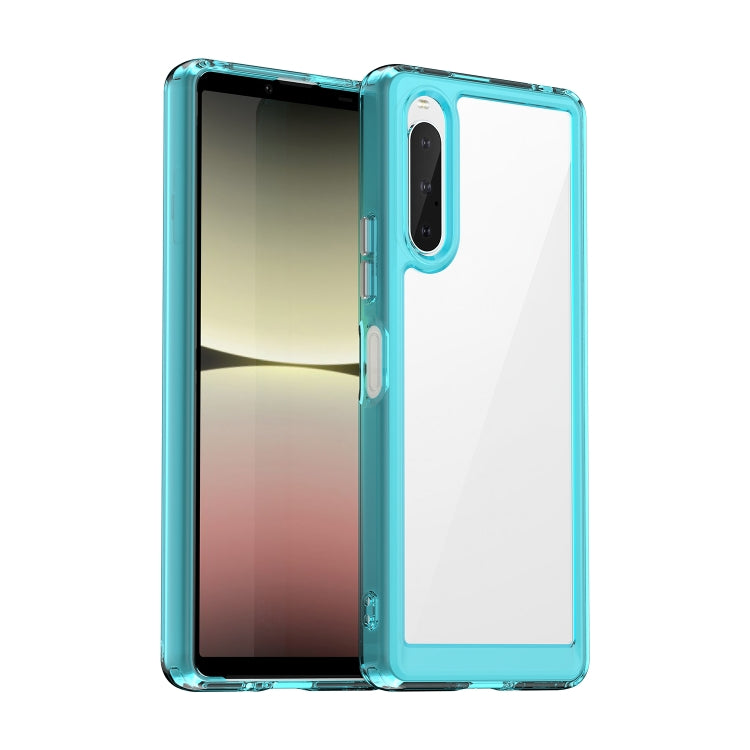 For Sony Xperia 10 V Colorful Series Acrylic + TPU Phone Case
